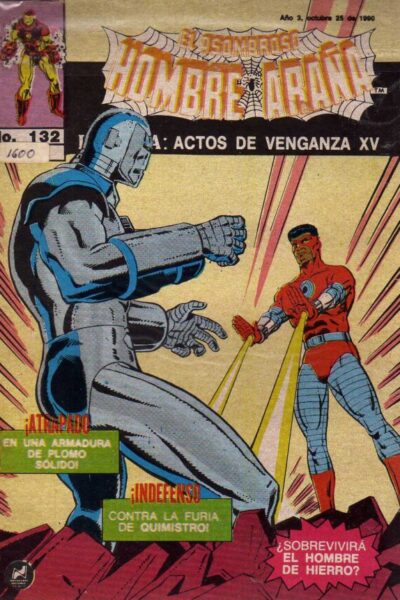 El asombroso hombre araña presenta 132