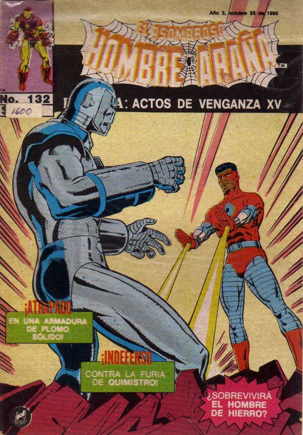 El asombroso hombre araña presenta 132