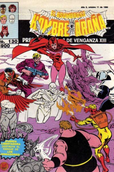 El asombroso hombre araña presenta 130