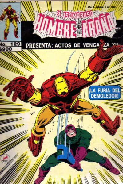 El asombroso hombre araña presenta 129