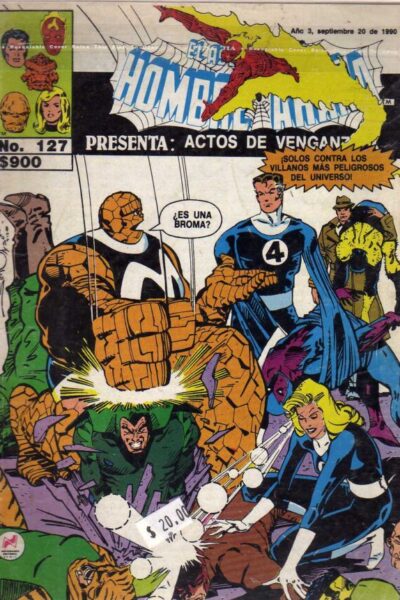 El asombroso hombre araña presenta 127