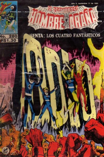 El asombroso hombre araña presenta 280 (1988-1994)
