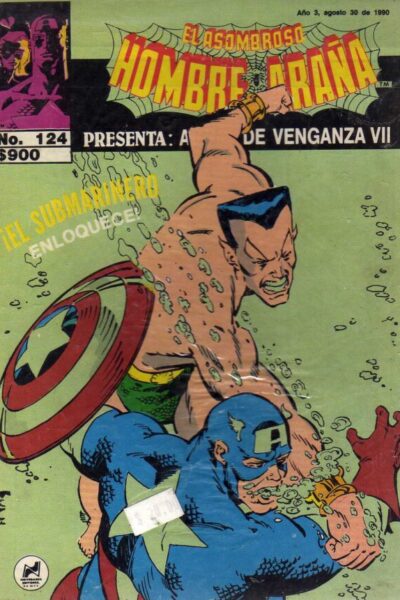 El asombroso hombre araña presenta 124