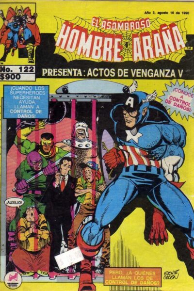 El asombroso hombre araña presenta 122