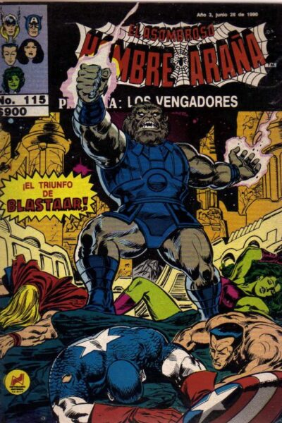El asombroso hombre araña presenta 115