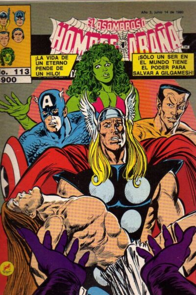 El asombroso hombre araña presenta 113