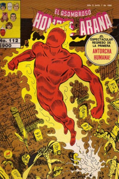 El asombroso hombre araña presenta 112