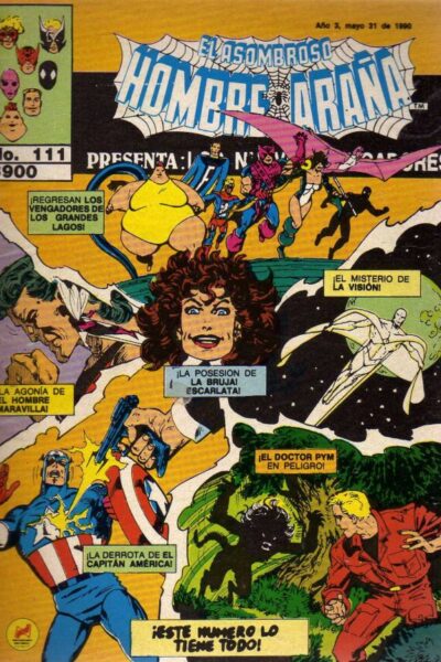 El asombroso hombre araña presenta 111