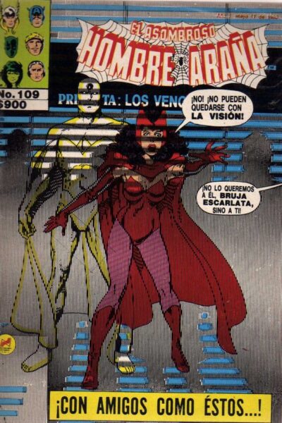 El asombroso hombre araña presenta 109