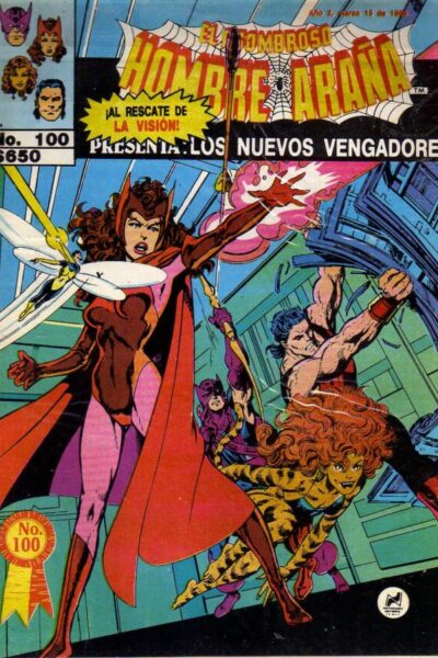 El asombroso hombre araña presenta 100