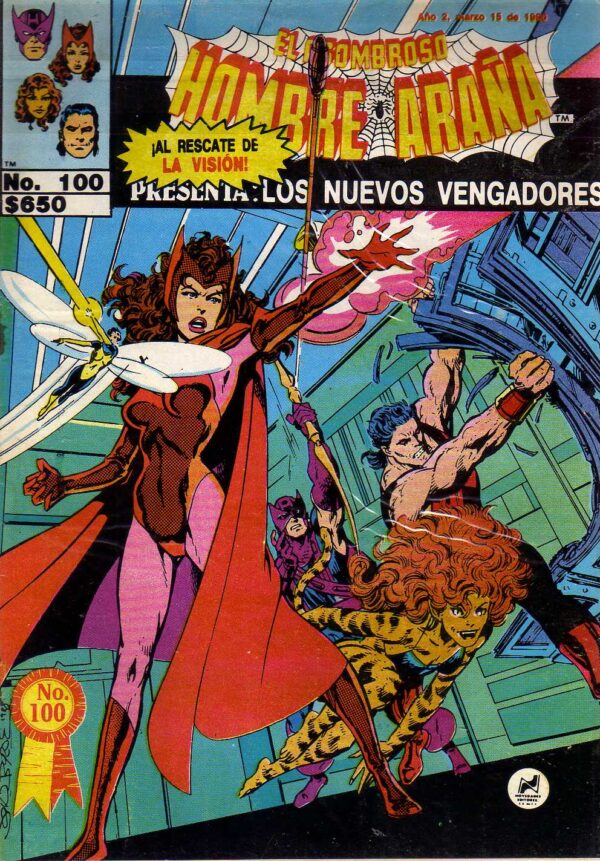 El asombroso hombre araña presenta 100