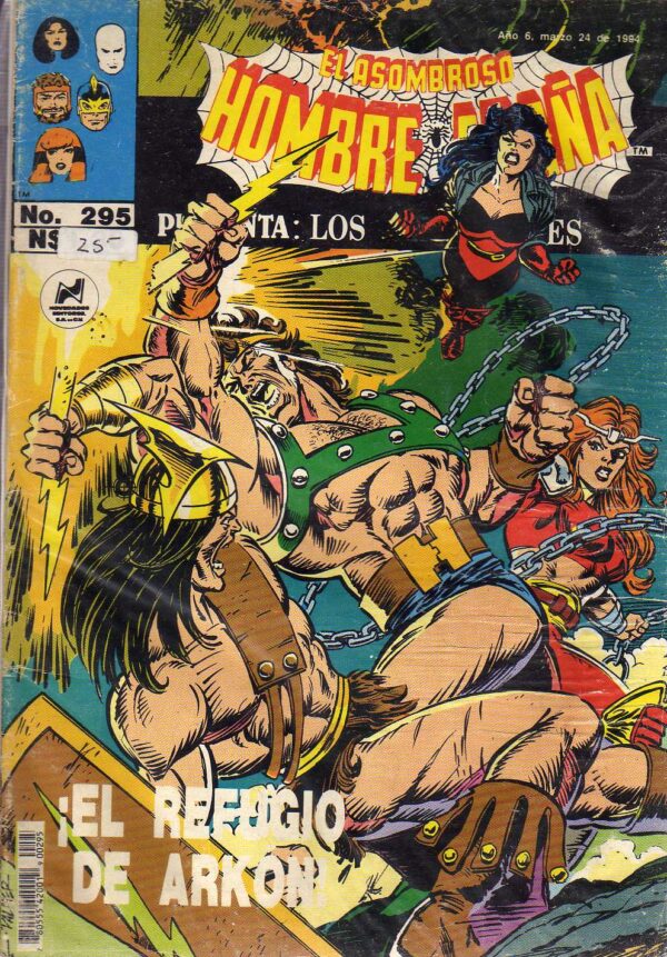 El asombroso hombre araña presenta 295 (1988-1994)