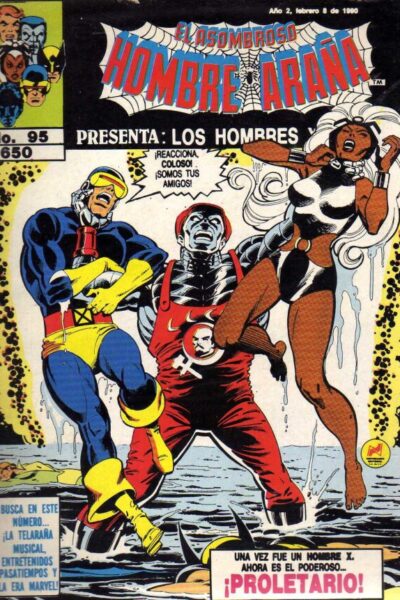 El asombroso hombre araña presenta 95