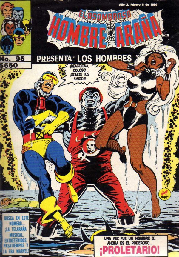 El asombroso hombre araña presenta 95