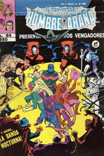 El asombroso hombre araña presenta 94