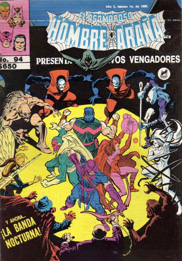 El asombroso hombre araña presenta 94