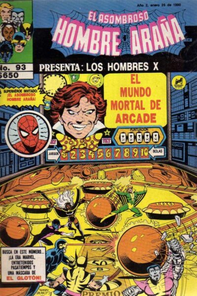 El asombroso hombre araña presenta 93