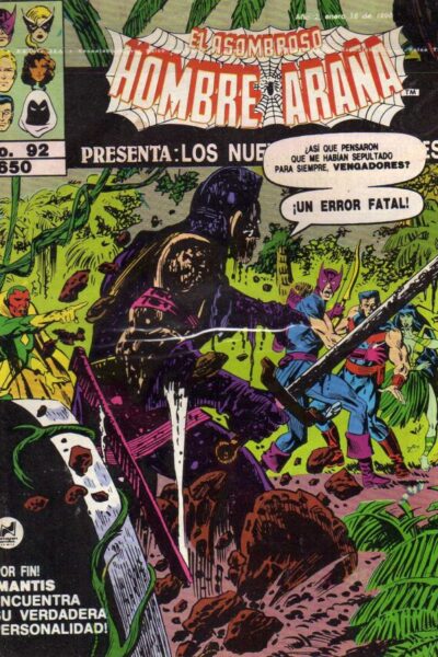 El asombroso hombre araña presenta 92