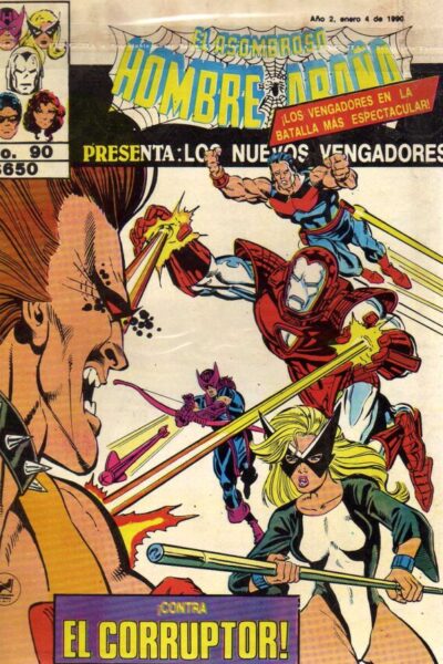 El asombroso hombre araña presenta 90