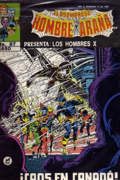 El asombroso hombre araña presenta 87