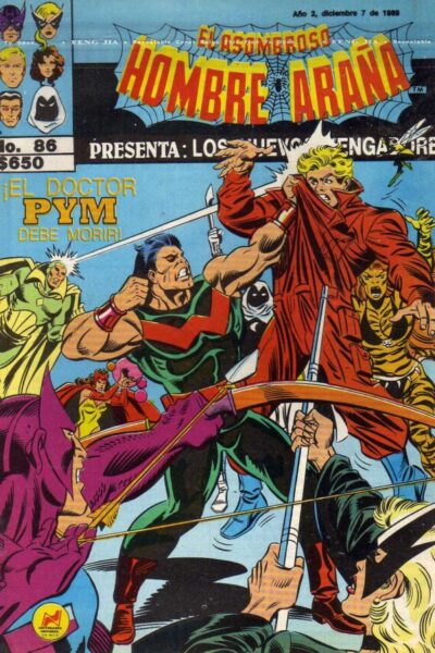 El asombroso hombre araña presenta 86