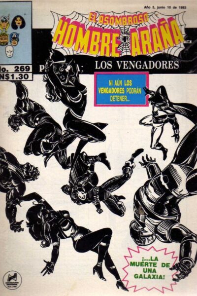El asombroso hombre araña presenta 269