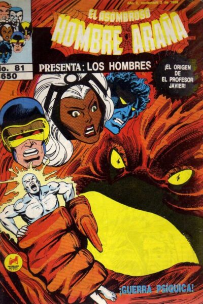 El asombroso hombre araña presenta 81