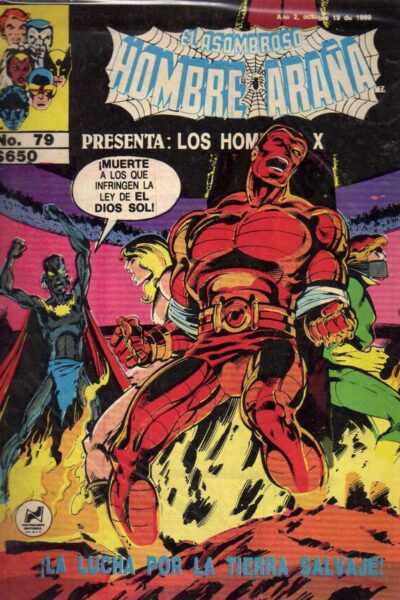 El asombroso hombre araña presenta 79