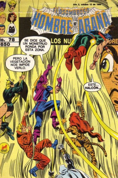 El asombroso hombre araña presenta 78