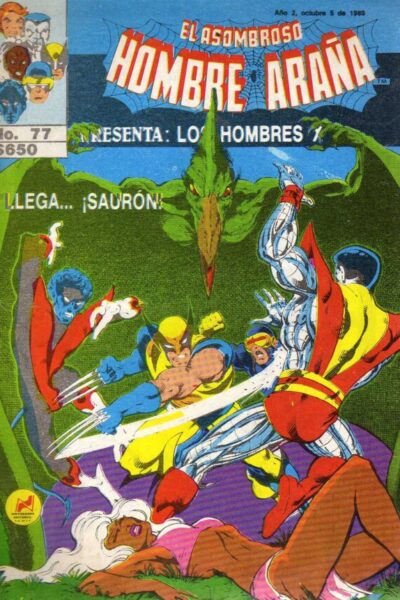 El asombroso hombre araña presenta 77