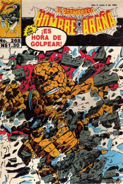 El asombroso hombre araña presenta 268