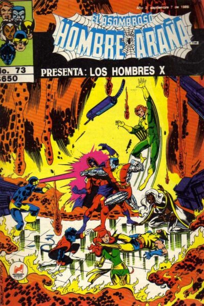 El asombroso hombre araña presenta 73