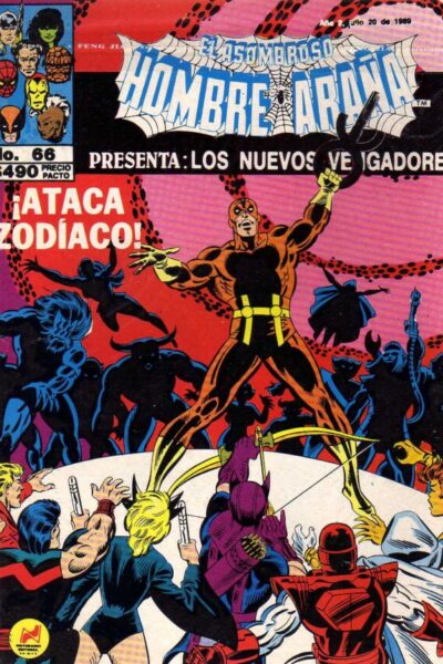 El asombroso hombre araña presenta 66