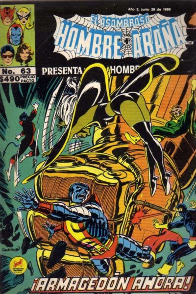 El asombroso hombre araña presenta 63