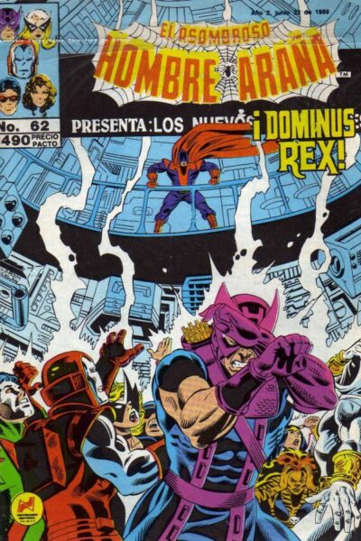 El asombroso hombre araña presenta 62