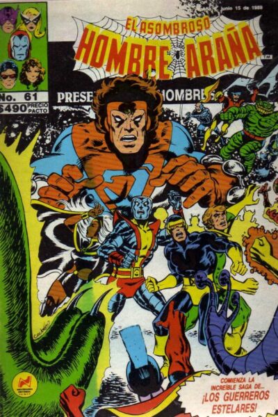 El asombroso hombre araña presenta 61