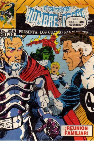 El asombroso hombre araña presenta 266