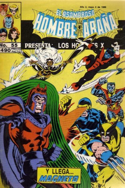 El asombroso hombre araña presenta 55