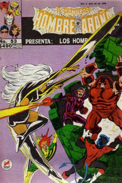 El asombroso hombre araña presenta 53