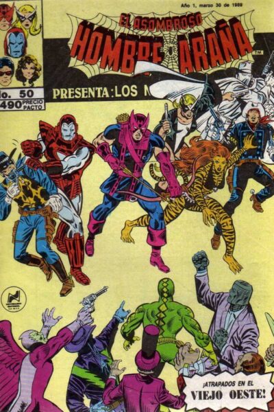 El asombroso hombre araña presenta 50