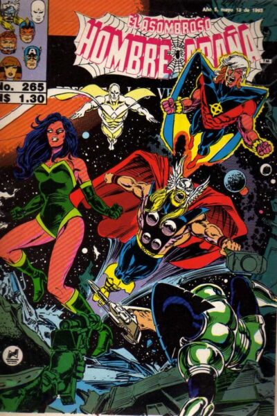 El asombroso hombre araña presenta 265