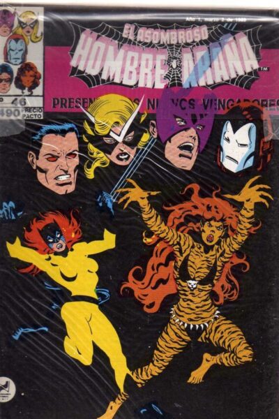 El asombroso hombre araña presenta 46