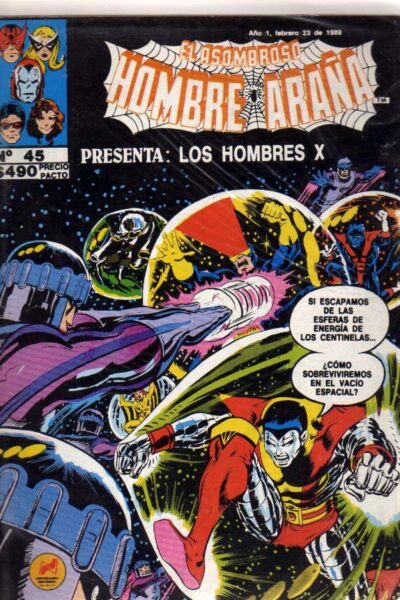 El asombroso hombre araña presenta 45