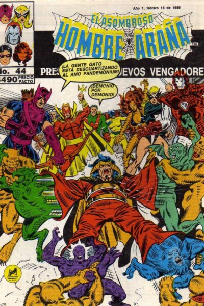 El asombroso hombre araña presenta 44