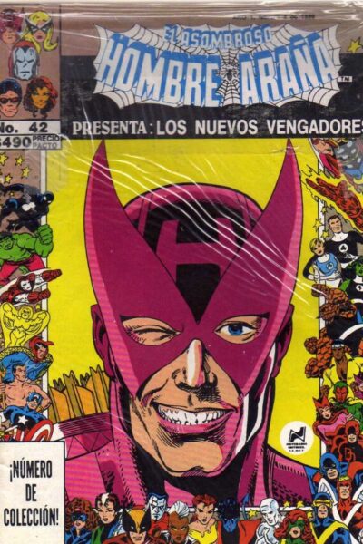 El asombroso hombre araña presenta 42
