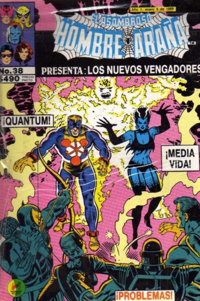 El asombroso hombre araña presenta 38