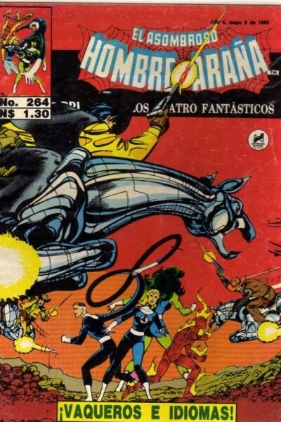 El asombroso hombre araña presenta 264