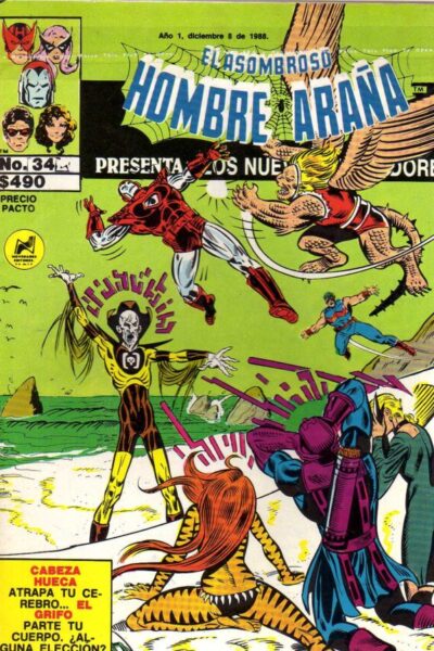 El asombroso hombre araña presenta 34