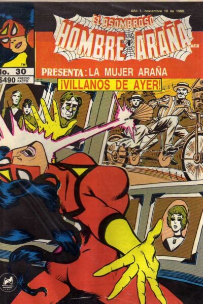 El asombroso hombre araña presenta 30