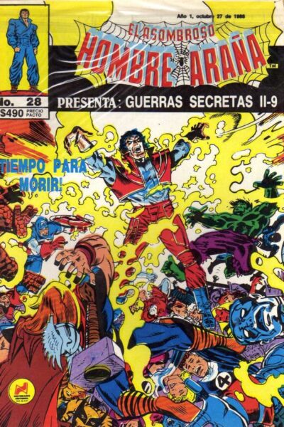 El asombroso hombre araña presenta 28